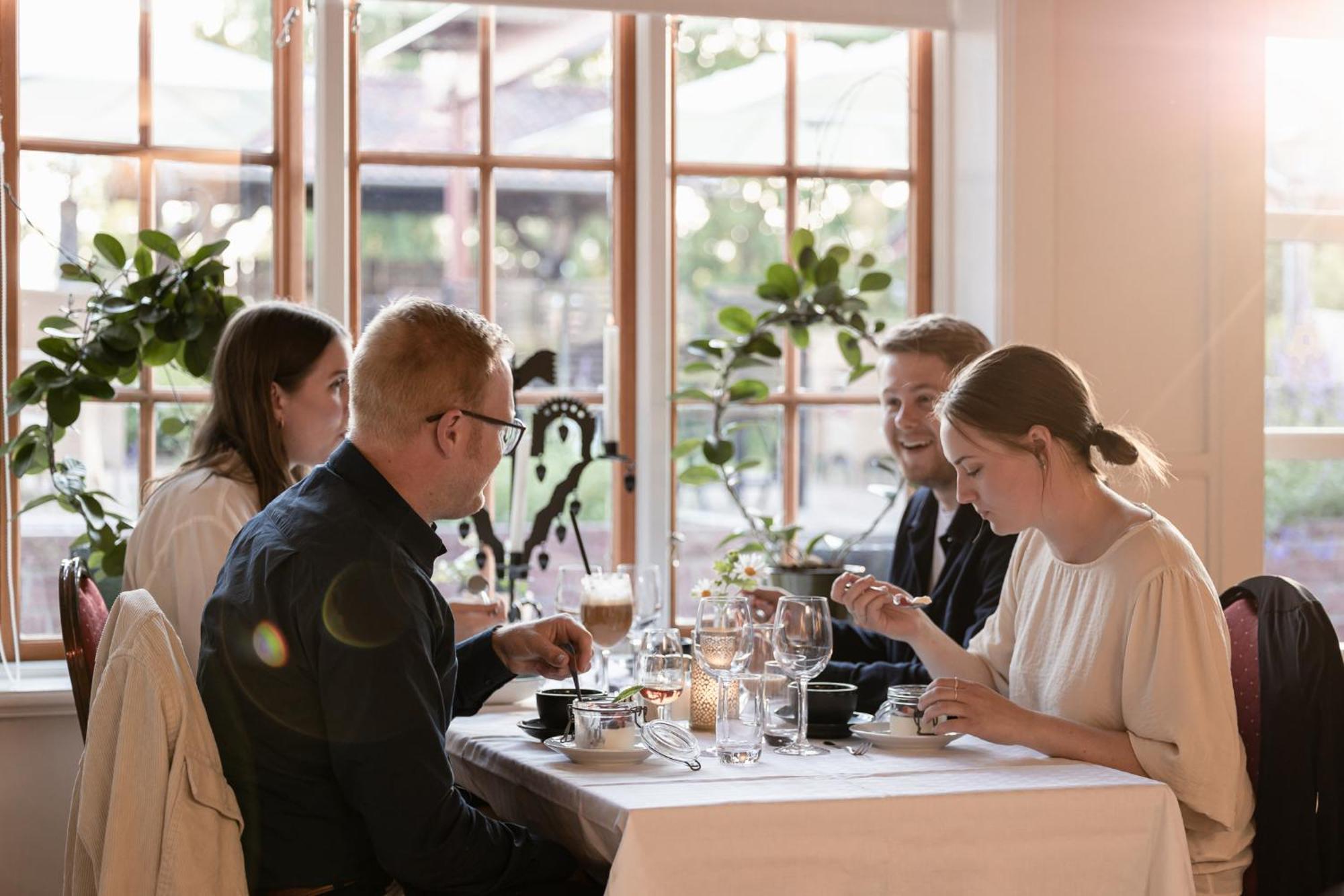 Hotell Klockargarden Tallberg Bagian luar foto