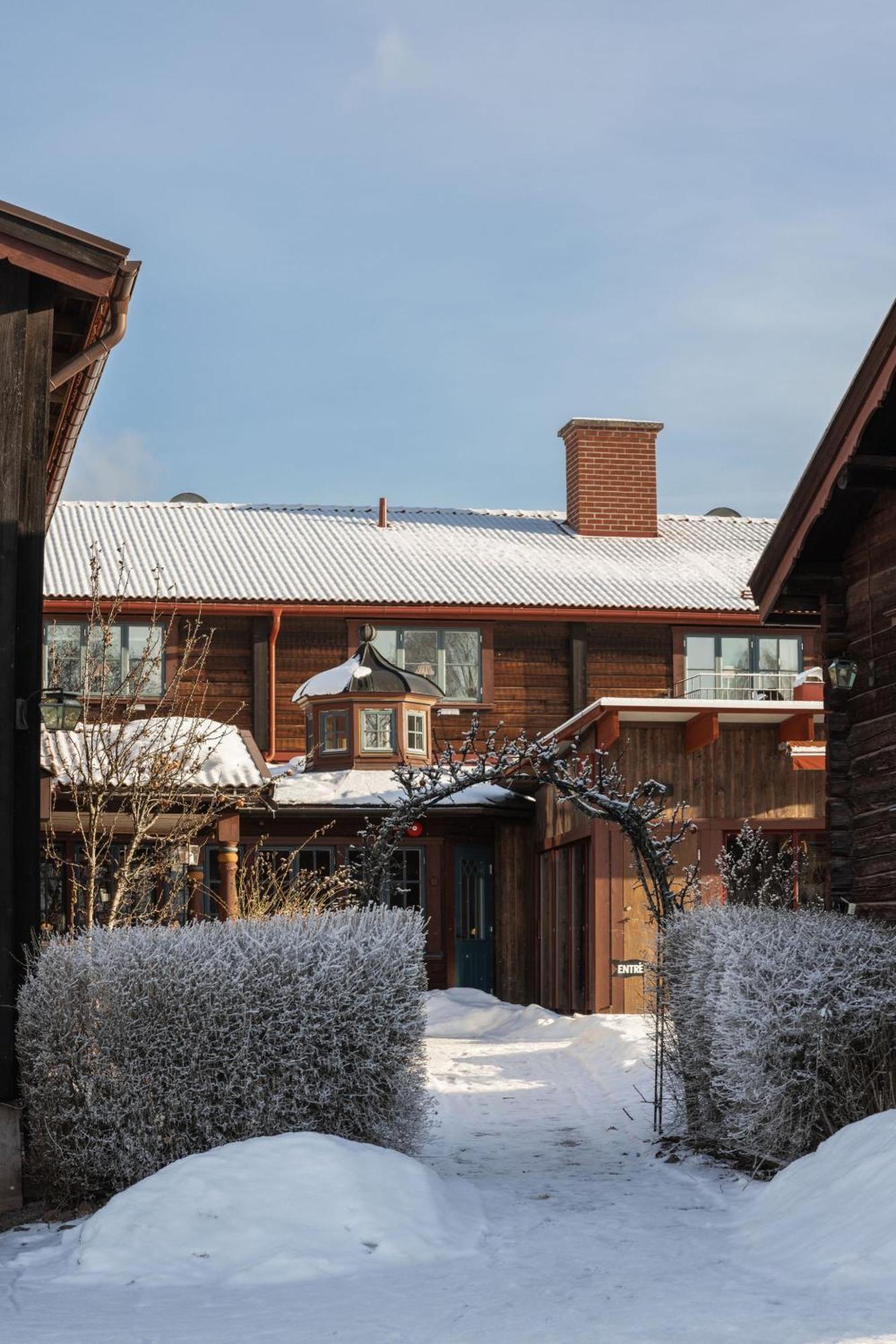 Hotell Klockargarden Tallberg Bagian luar foto
